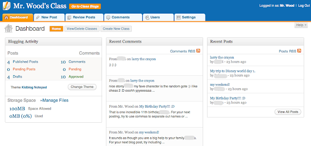 student blogging activity setting your class blog student blogging activity setting your class blog